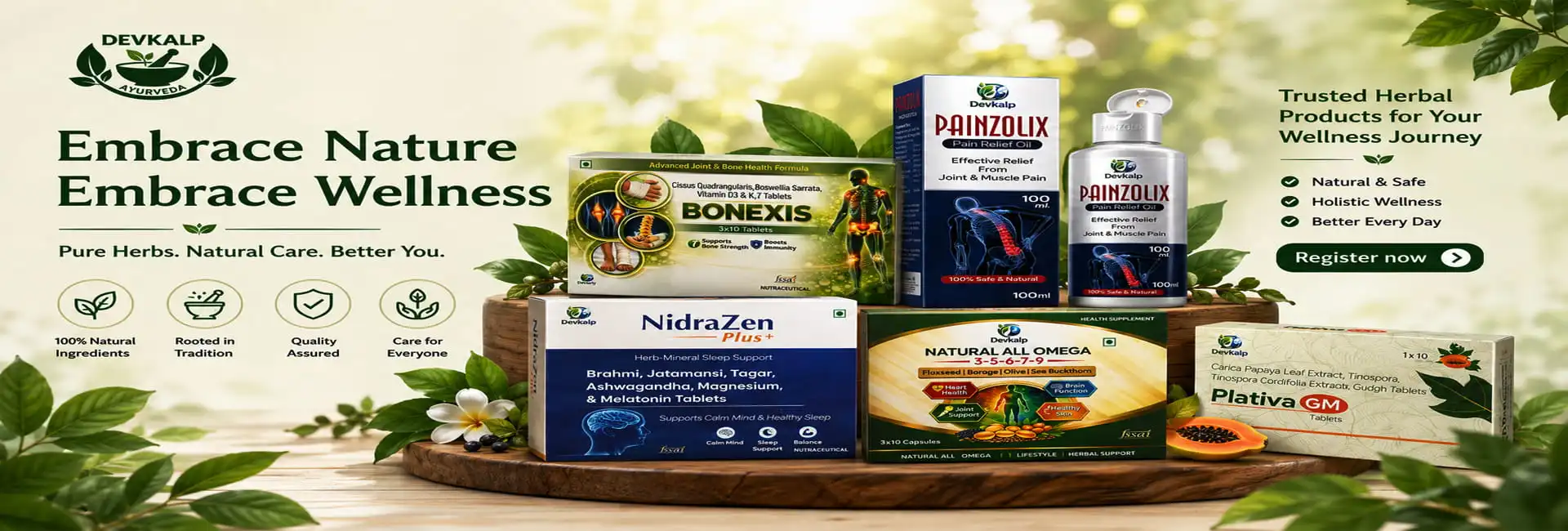 Devkalp Ayurveda Herbal Wellness Products