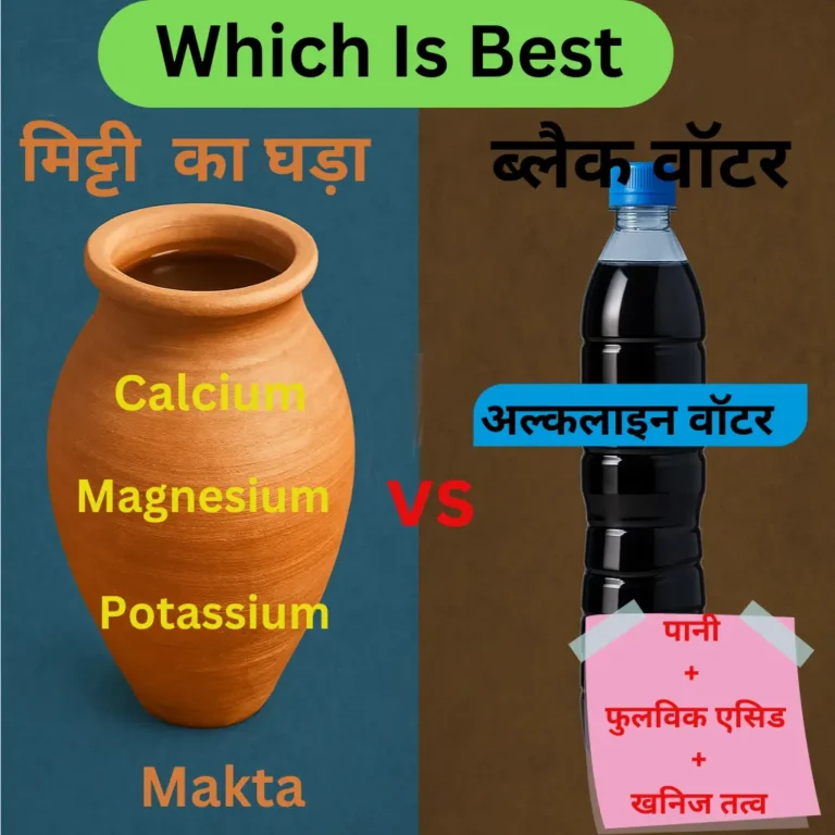 The Best Alkaline Water: Matka vs. Black Water