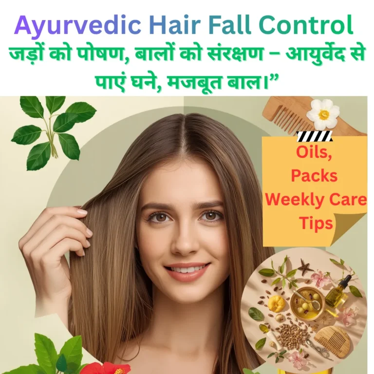 ayurvedic hair fall control