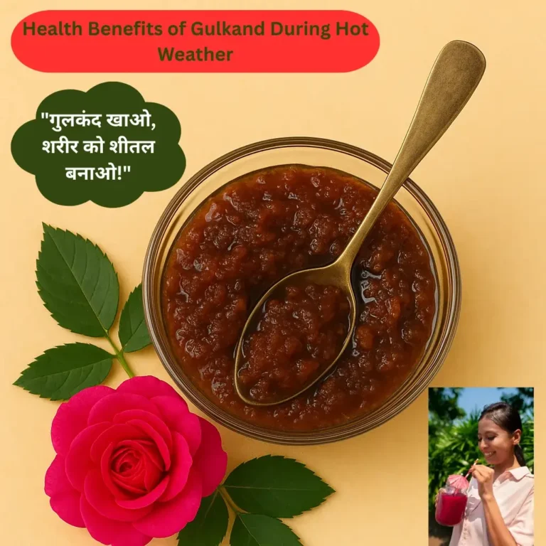Health Benefits of Gulkand During Hot Weather
