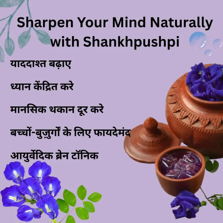 Shankhpushpi for memory and concentration