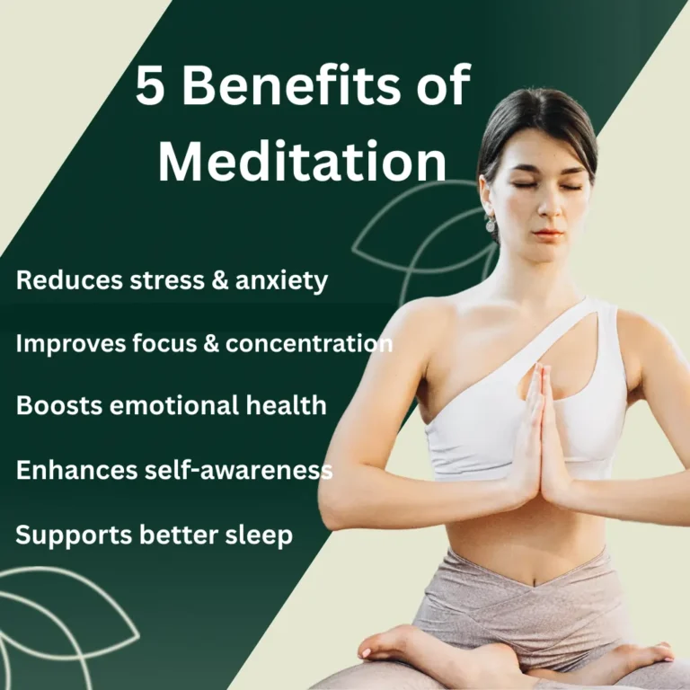 5 Benefits of Meditation for Mind & Body